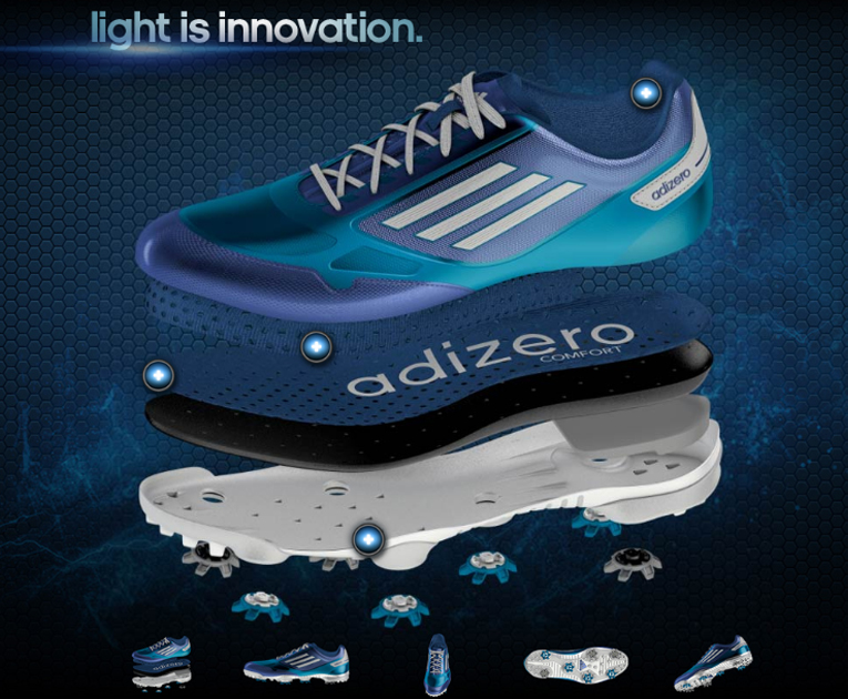 Adizero one golf shoes on sale