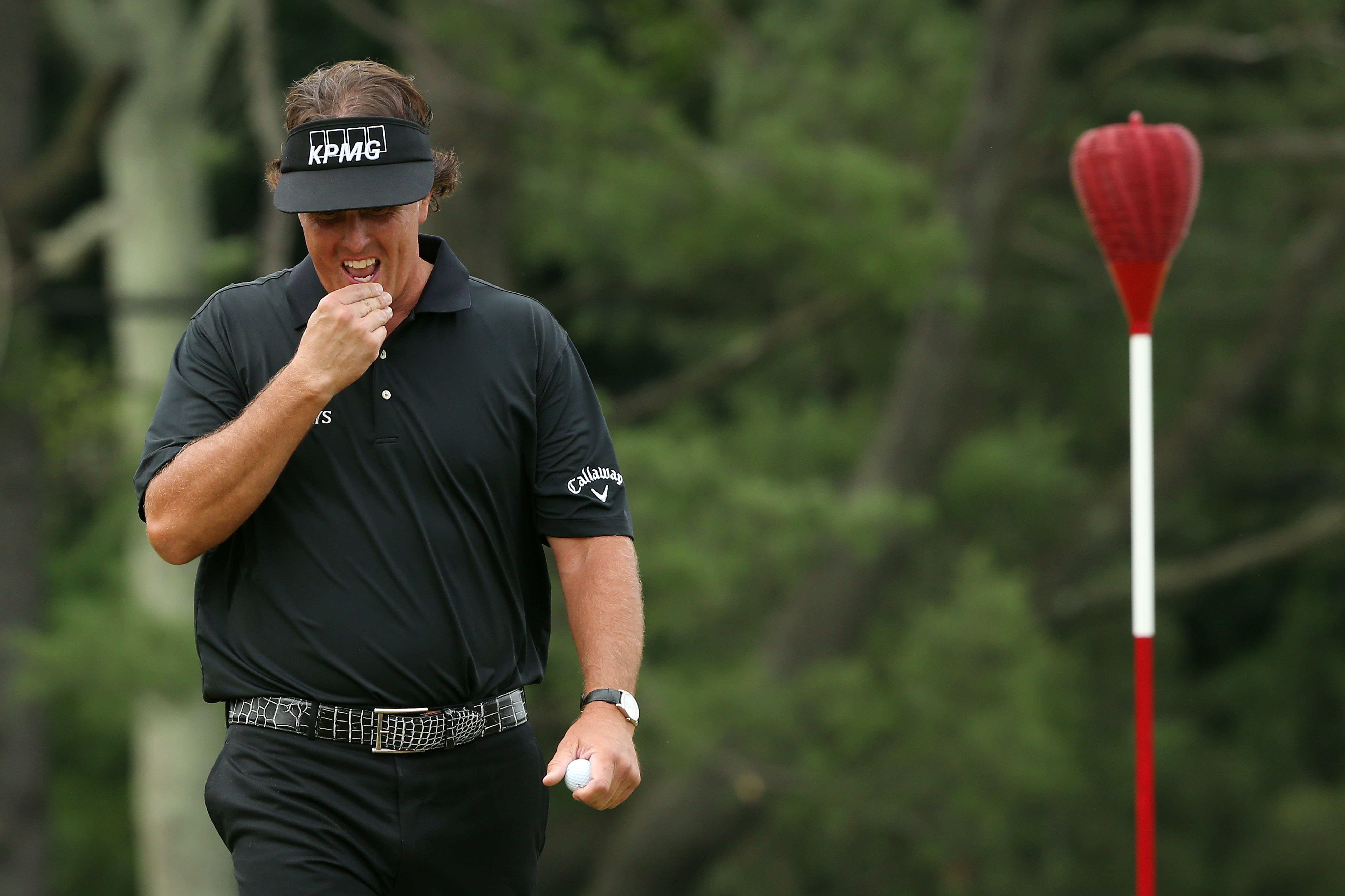 Phil Mickelson on Pinehurst No. 2 Eighteen Under ParEighteen Under Par
