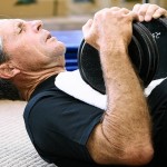 Gary Player working out
