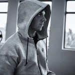 Rory McIlroy posing for Nike Tech Pack