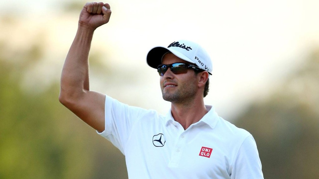 Adam Scott at the Australian PGA Championship