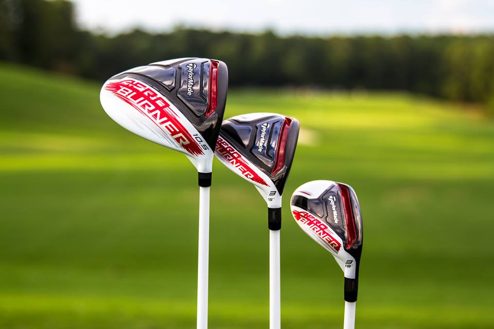 Taylormade AeroBurner Drivers, Woods, Hybrids