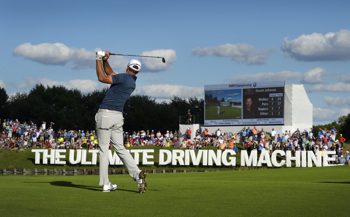 Dustin Johnson Wins 2016 BMW Championship