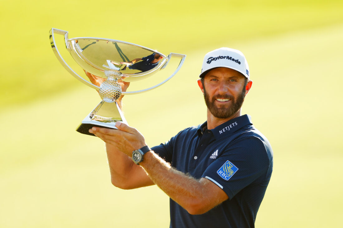 Dustin Johnson Wins TOUR Championship.